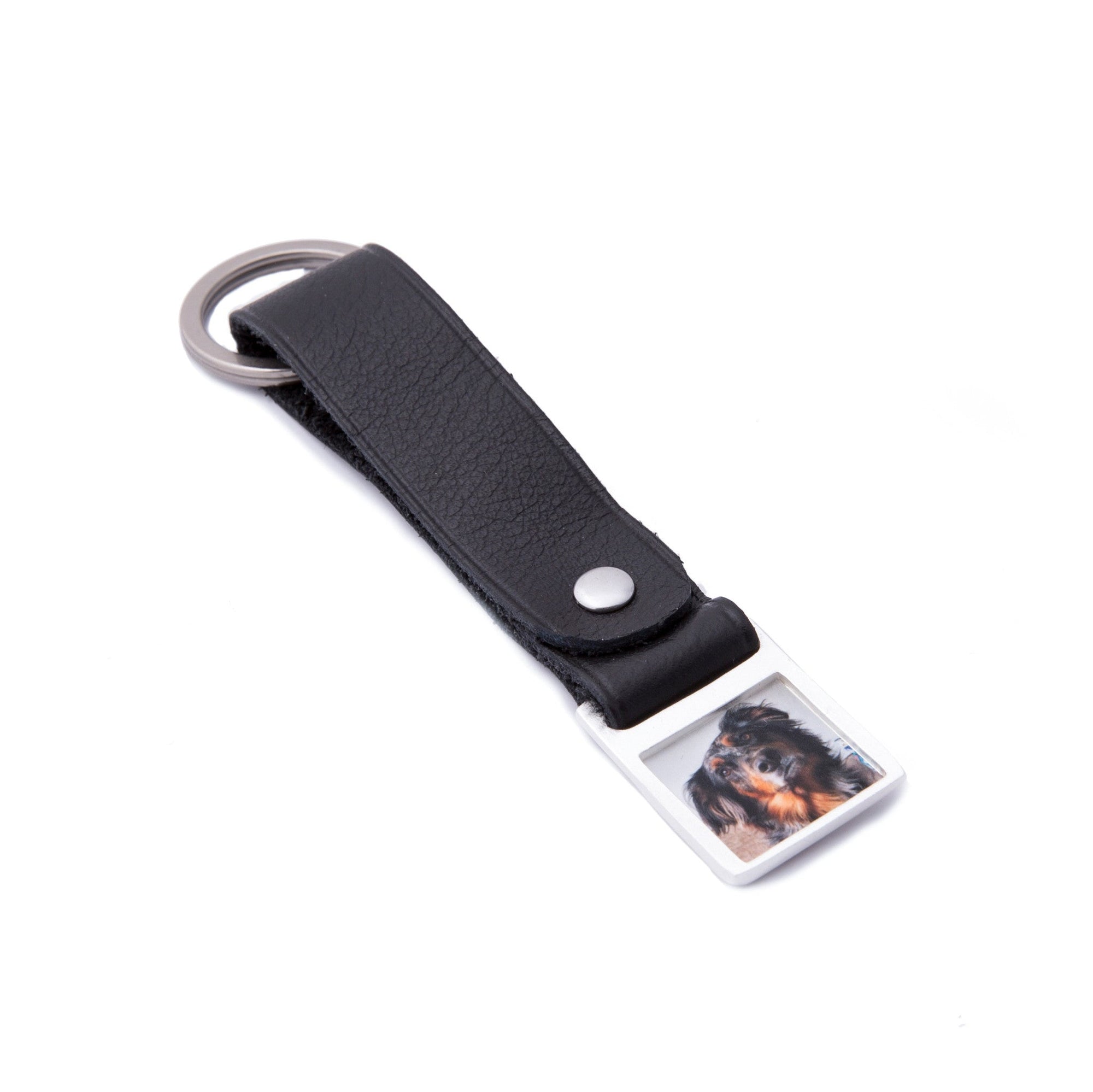 Pet Photo Square Keyring
