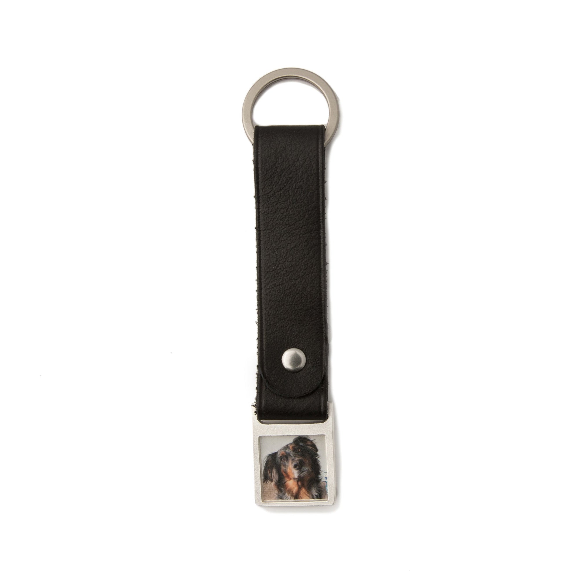 Pet Photo Square Keyring
