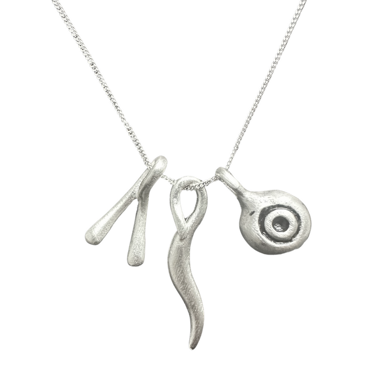 Silver good luck charms