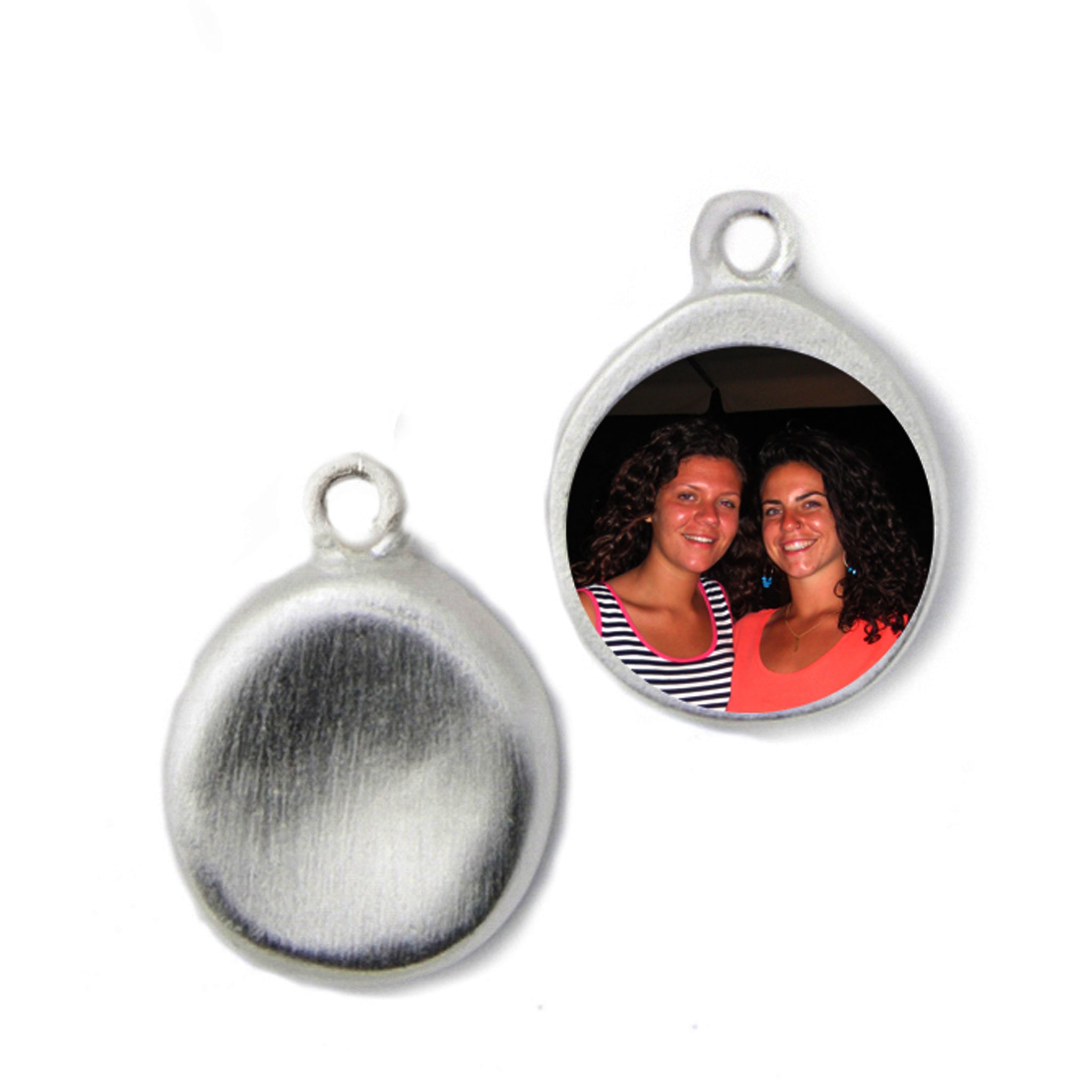 Silver Personalized  Charm