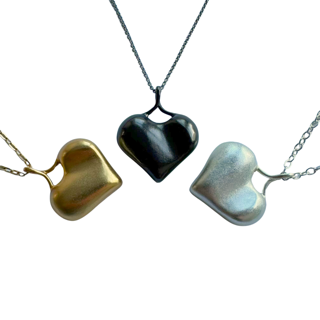 Heart necklaces