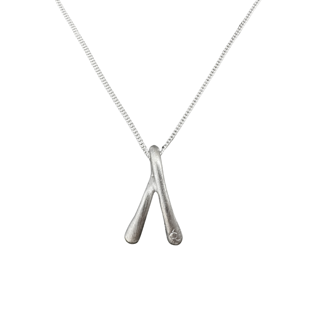 Wishbone pendant